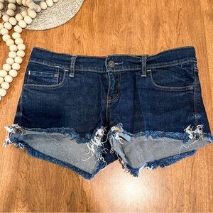 Abercrombie & Fitch Low Rise Denim Shorts